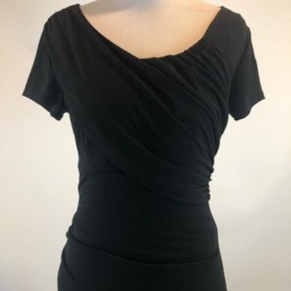 ShapeSational Slimming Black Sheath Dress XS - Picture 2 of 5